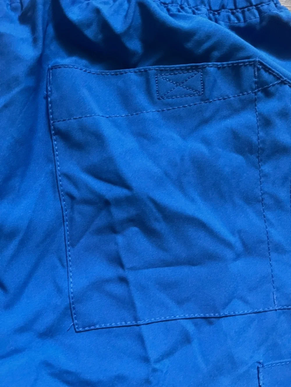 Men's Blue Active Drawstring Pants - Picture 7 of 10
